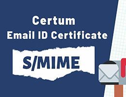 全新推出 S/MIME 電子郵件加密憑證，查看更多優惠價格>>